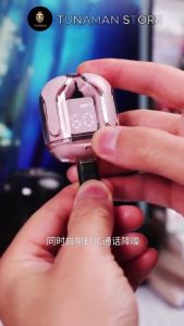 Tai nghe bluetooth Ultrapods max tai nghe không giây tai nghe giá rẻ chống ồn bass căng kháng nước IPX7