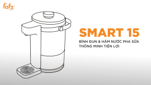 Máy đun và hâm nước pha sữa thông minh tiện lợi FATZBABY Smart 15 FB3809DF dung tích 25 Lít