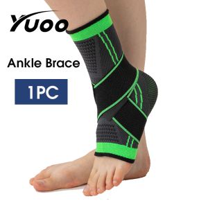 YUOO 1PC Ankle Brace Outdoor Sports Ankle Support Protective Adjustable Gear Ankle Protector Injury Braces Pad