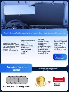 HELLOLEIBOO | Sun Protection Car Sunshade for Front Windshield