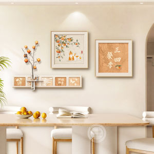 RUIBAHAO | Rustic Creamy Style Combination Hanging Paintings for Elegant Ambiance