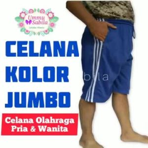 G&Y Collection Celana Kolor Pendek Olah Raga Pria Dan Wanita Dewasa Super Jumbo XXL XXXL