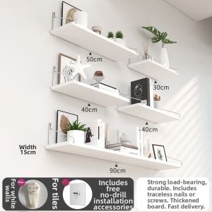 No-Drilling Hanging Shelf Storage