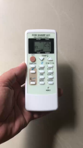 Remote Dùng Cho Máy Lạnh SHARP Điều Khiển Điều Hòa CRMC-A806JBEZ CRMC-A751JBEZ Kèm Pin AAA