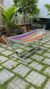 Giá Võng Inox Siêu To Khổng Lộ Xịn Sò Phi 50 - Dày 15mm - Chịu Lực Hơn 150kg