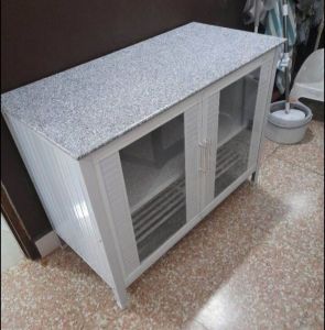 ตู้ครีวอลูมิเนียม / TOP หิน