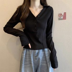 New Spring Fashion Elegant Versatile Slim Long Sleeve T-Shirt