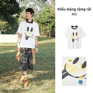 Semir | Áo Thun Hợp Tác Emoji Phong Cách Người Nổi Tiếng