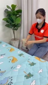 Ga Chống Thấm Cao Cấp Cho Bé Drap Chống Thấm Chính Hãng PT Mềm Mịn Mát An Toàn Với Làn Da Bé Sơ Sinh