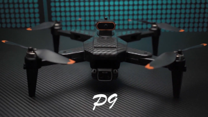 P9 GPS Drone kamera jarak jauh fotografi udara profesional murah dual camera drone premium laki-laki pria ulang tahun kado hadiah