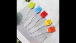 Silicone Basting Pastry Brush BBQ Oil Brush for Oil Sauce Butter Marinades Food for Baking Grilling Cooking Bread Cake