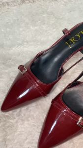 A08 Heels Wanita Fashion Sepatu Pesta Mewah Bisa COD (With Box)