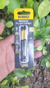 DEWALT ชุดดอกไขควง2ชิ้น รุ่น DT70567T-QZ 89mm.คุณภาพมาตรฐาน ชนิดแข็งพิเศษ ทนต่อแรงบิด และแรงกระแทกสูง ของแท้100%