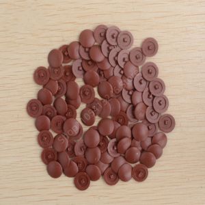 100Pcs Plastic Screw Cap Cover 12mm Practical Self-tapping Cross Screws Decor Cover Waterproof Rust-proof Furniture Hardware