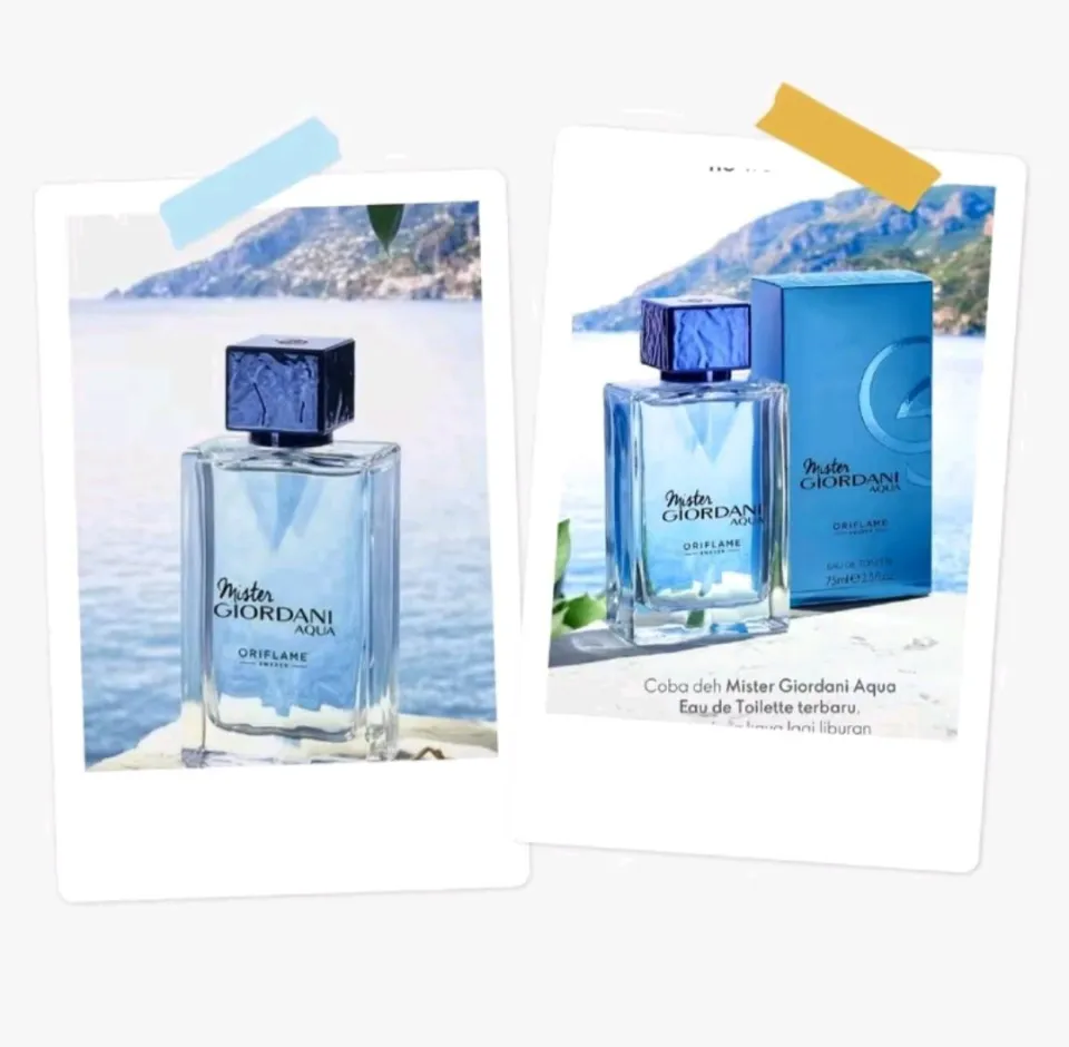 Mister giordani aqua parfum oriflame parfumed laki laki