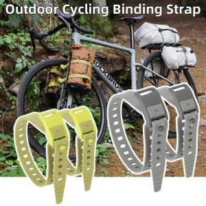 RockBros | Qunature Outdoor Cycling Binding Strap Multifunctional TPU Strap High Load Capacity Cargo Securing Bike Bag Water Bottle Holder