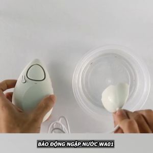 Chuông báo ngập nước báo tại chỗ hoặc kết nối không dây về trung tâm hoặc chuông báo B68C/AL03A-R dùng Pin AAA khoảng cách báo về chuông 20-50m.