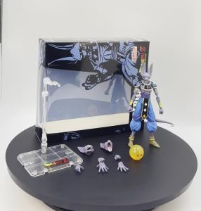 Bandai | Dragon Ball Z Beerus Siêu Thần Hủy Diệt Shf Anime Hình Nhựa PVC Đồ Chơi Mô Hình Bộ Sưu Tập Cho Trẻ Em Quà Tặng