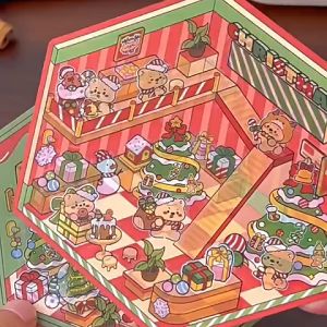 Payoe Mainan DIY 3D Scene Stickers: Dekorasi Kreatif & Lucu