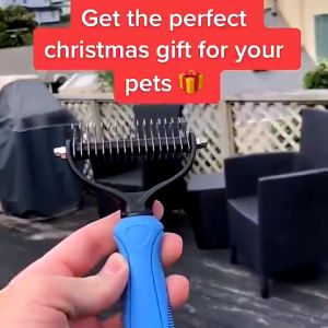 Dog Dematting Comb & Pet Hair Comb: Effective Hair Knot Removal