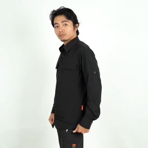 Zarventure Kemeja Lengan Outdoor Panjang quickdry Stretch Etna