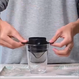 COFFEE FILTER Stainless Steel Reusable Portable Coffee Filter Cup Double Layer Filter Coffee Dripper Coffee Maker