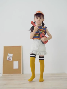 【พร้อมส่งจากกรุงเทพ】🚀ถุงเท้าเหนือเข่า ถุงเท้าลงขาเด็กหญิง ผ้าฝ้าย ดีไซน์เก๋ ถุงน่องเข่าสูง 1-10 ปี