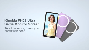 [KingMa] Magnetic Wireless Screen for Phone Vlogging and Selfies Suitable with Smartphones
