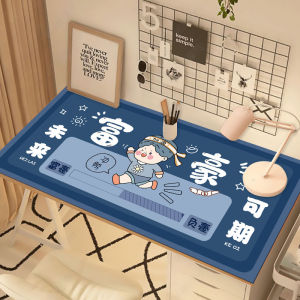 Cute PVC Computer Study Desk Mat Writing Table Cloth Student Children Desk Pad Modern Simple Style Home Decoration Tablecloth