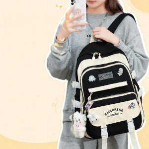 bafunn | Cute Harajuku Large Capacity Backpack