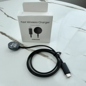pengisi daya nirkabel samsung Area penginderaan yang luas pengisian daya ultra cepat Dok Pengisi Daya Samsung Watch