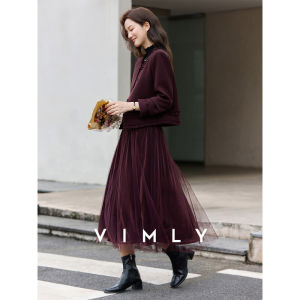 Vimly | Bộ Đồ Nữ Vintage Elegance 2 Mảnh