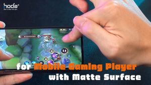 iPhone 16 / 15 [ Pro Max / Pro / Plus ] Hoda Tempered Glass Screen Protector  ( Dust Free Helper Included ) Anti-Glare - Matte