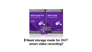 Western Digital 24TB WD Purple Pro 7200 rpm SATA III 3.5" Internal Surveillance Hard Drive