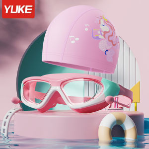 Yuke | Bộ Kính Bơi Chống Đọng Sương và Mũ Bơi Cho Trẻ Em