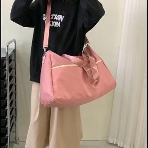 G9 Stor Travel Messenger Bag Large Capacity Lightweight Trendy Oxford Fabric Viral Korean Luggage Bag