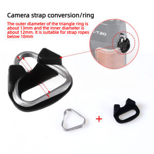 Camera Belt Hook Camera Shoulder Strap Triangle Split Ring Replacement Camera Buckle for Fujifilm Nikon Sony Olympus Pentax