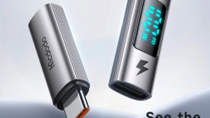 Đầu Chuyển có Màn Hình Mcdodo OT-6090 TYPE-C Sang TYPE-C Hỗ Trợ Sạc Nhanh PD 100W - Chính Hãng