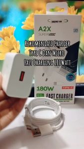 Charger OPP A2X Super VOOC 180W Fast Charger Support Fast Charging