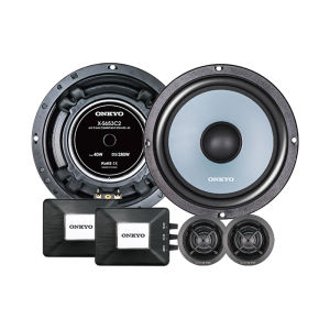 Onkyo car speakers 2 tweeters 2 mid and low frequencies X-S653C2 280WATTS 6.5-inch component speaker crossover high-sensitivity car host direct drive tweeter mid and subwoofer stereo speaker surround speaker