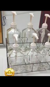 4/6 Slots Bottle Rack Stainless Steel Wine Storage Stand Syrup Rack Bar Bottle Holder Syrup Rack