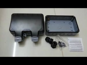 IP66 Weatherproof Outdoor 13A 2 Gang Electrical Socket
