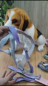 Pet Harness Dog Cat Traction Strap / Tali Tuntun Anjing Kucing Tebal Halus Berkualitas Bagus