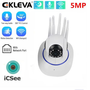 EKELEVA Smart Home WIFI Camera IP Wireless Surveillance Two Way Audio CCTV Pet Baby Monitor Security Indoor Camera