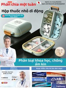 QIAOYANMEI | Hộp Đựng Thuốc Du Lịch 7 Ngày