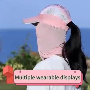Sun Protection Cap with Face Cover: A Must-Have for Summer