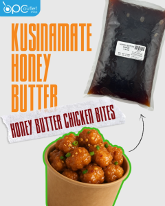 Kusinamate Honey Butter Sauce 1.5kg -  creamy indulgent sauce that adds a delightful sweetness to your dishes.