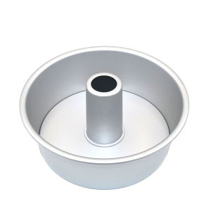 Baking Aluminum Alloy Chiffon Cake Mold Anode round Hollow Chimney Hollow Live Bottom Cake Mold Angel Mold