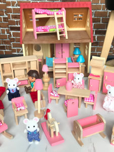 Children Mini Wooden Kitchen Toy