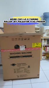Mesin Cuci Dua Tabung LG 9 Kg P9050R/RTB